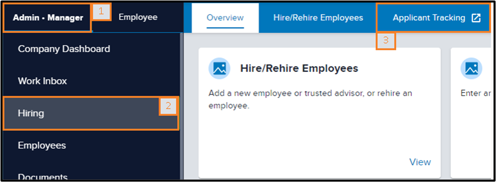 HIRE/ATS- How To Single Sign On (SSO) Into TriNet Applicant Tracking ...