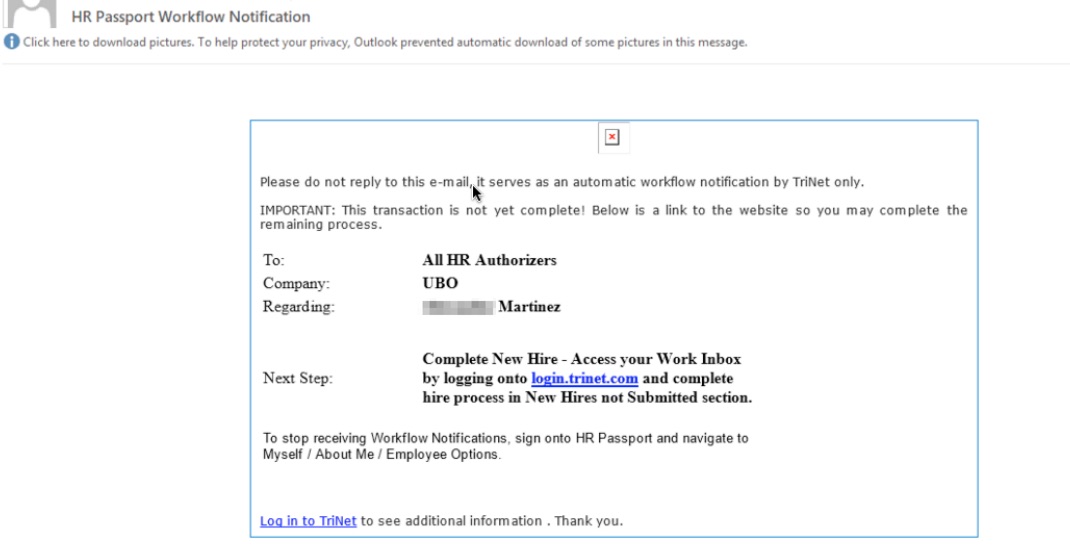 passport trinet login