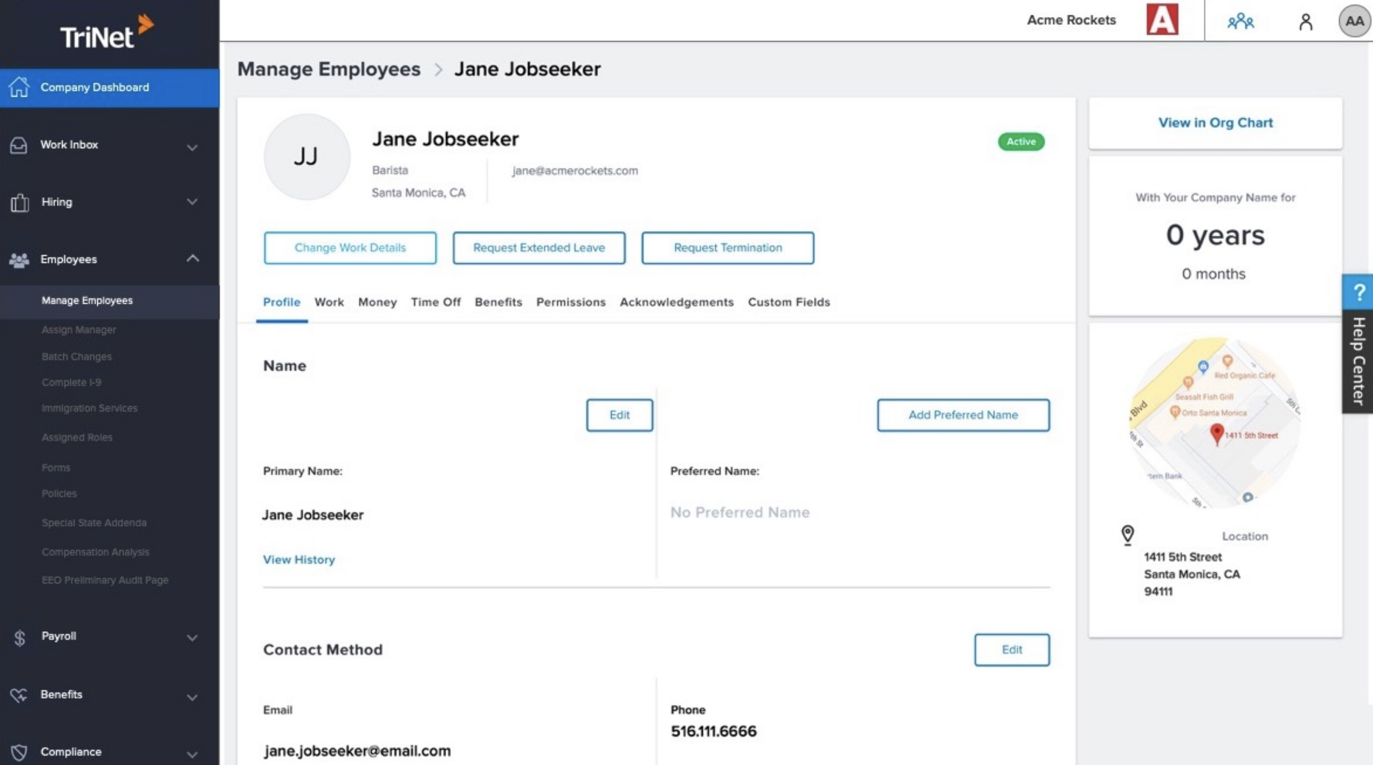 trinet hr passport where to find w2