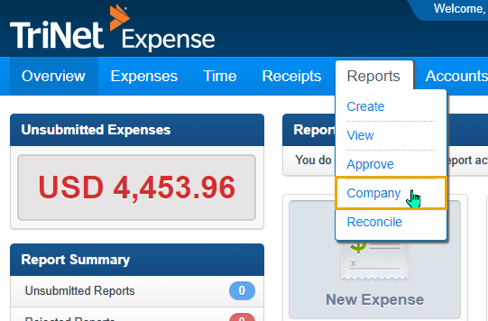 trinet expense